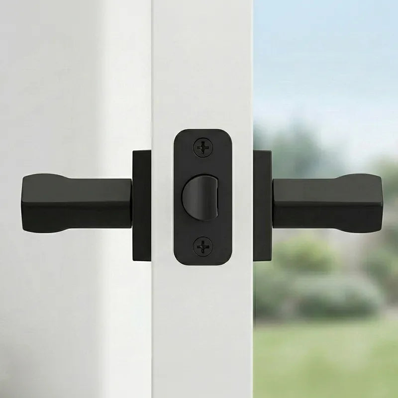 Quiet Touch Zinc Alloy Interior Door Lock and Handle LDK02078