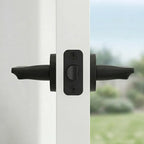 Angled Lever Round Rosette Door Lock LDK01077